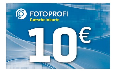Fotoprofi Gutscheinkarte 10,00 Euro