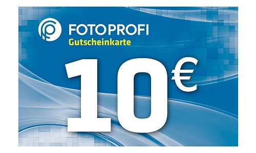 Fotoprofi Gutscheinkarte 10,00 Euro