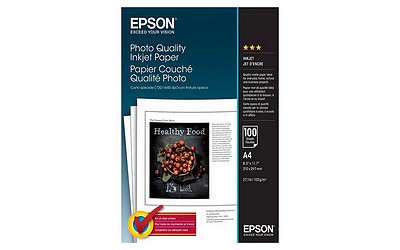 Epson Photo Quality Inkjet Papier DIN A4 100 Blatt, 102g/m²