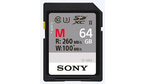 Sony SD 64 GB Serie-M UHS-II (277/150) - 1