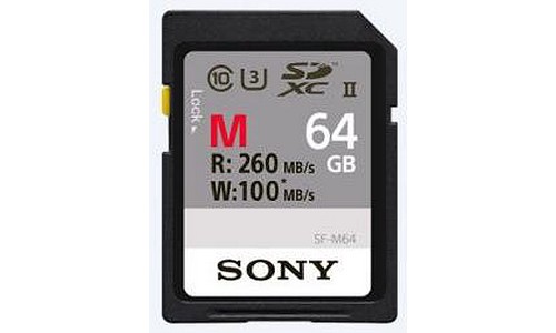 Sony SD 64 GB Serie-M UHS-II (277/150)