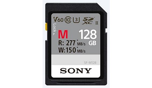 Sony SD 128 GB Serie-M UHS-II (277/150) - 1