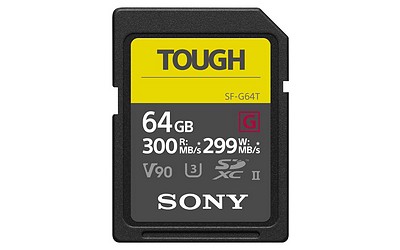 Sony SD 64 GB Serie-G Tough UHS-II (300/299)