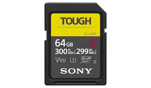 Sony SD 64 GB Serie-G Tough UHS-II (300/299) - 1