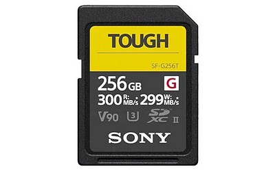 Sony SDXC 256GB Serie-G Tough UHS-II (300/299)