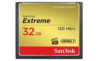 SanDisk CF 32 GB Extreme (120/60)