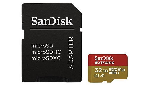 SanDisk MicroSD 32 GB Extreme UHS-I (100/60) - 1