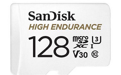 SanDisk MicroSD 128 GB HighEndurance (100/60)