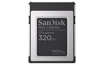 SanDisk Pro-Cinema CFexpress 320GB VPG400, Type B