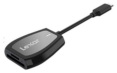 Lexar USB-C Professional Dual Lesegerät SD/microSD