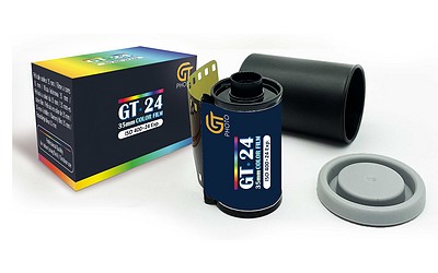 GT Photo GT24 35mm Color Film ISO 400-24 Kleinbildnegativfilm mit 24 Aufnahmen