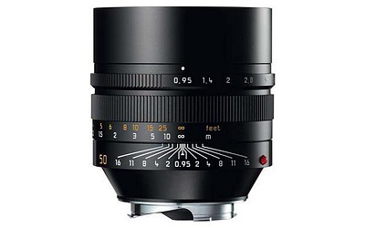 Leica M 50/0,95 Noctilux schwarz-eloxiert