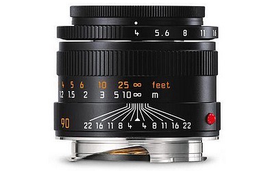 Leica M 90/4,0 MACRO-ELMAR schwarz-eloxiert