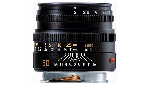 Leica M 50/2,0 Summicron schwarz-eloxiert - 1