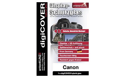 digiCOVER Glas Displayschutz Canon EOS 6D