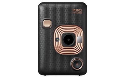 INSTAX mini LiPlay Sofortbildkamera, Elegant Black