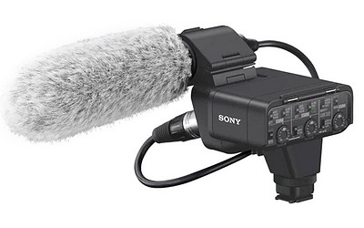 Sony XLR K3M XLR Adapter Kit und Mikrofon