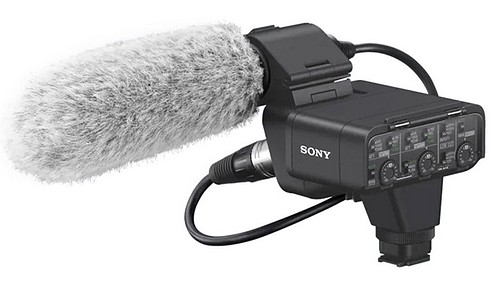 Sony XLR K3M XLR Adapter Kit und Mikrofon - 1