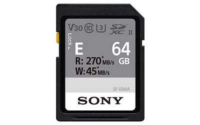 Sony SDXC-Karte 64 GB UHS-II U3 V30 270/60 MB/s