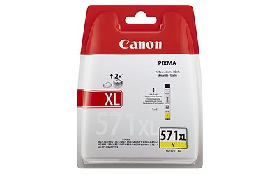 Canon CLI-571 XL y Yellow Tinte