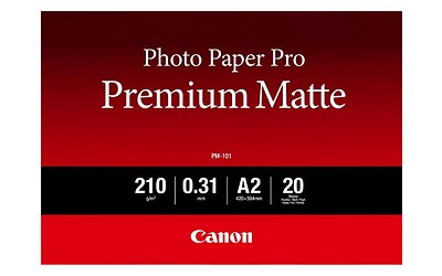 Canon Fotopapier PM-101 A2 20 Blatt Matt