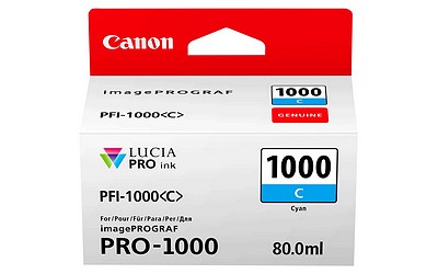 Canon PFI-1000C cyan 80ml