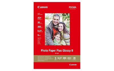 Canon Fotopapier Plus II A3+ 20 Blatt 265g/m²