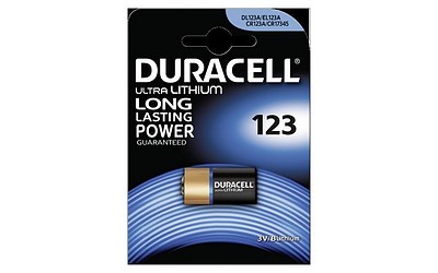 Duracell Batterie Ultra Lithium CR123