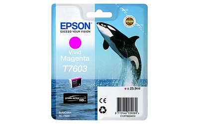 Epson T7603 vivid magenta 25,9 ml Tinte