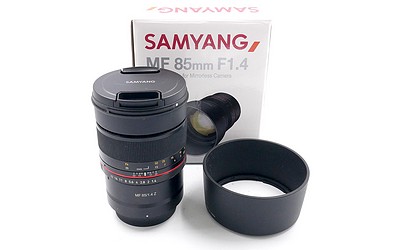 Gebraucht, Samyang MF 85mm f/1,4 Nikon Z