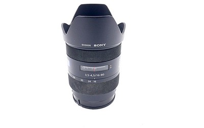 Gebraucht, Sony Zeiss 16-80mm 1:3.5-4.5 für A-Moun
