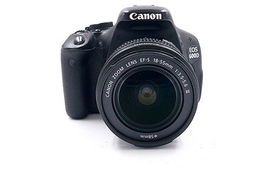 Gebraucht, Canon EOS 600D + EF-S 18-55mm 1:3.5-5.6