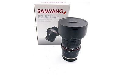 Gebraucht, Samyang MF 2.8/14mm für Sony E-Mount