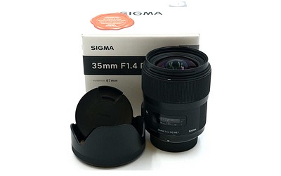 Gebraucht, Sigma 35/1,4 DG HSM Art Nikon F