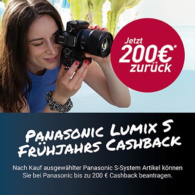 Panasonic Lumix S Frühjahrs Cashback