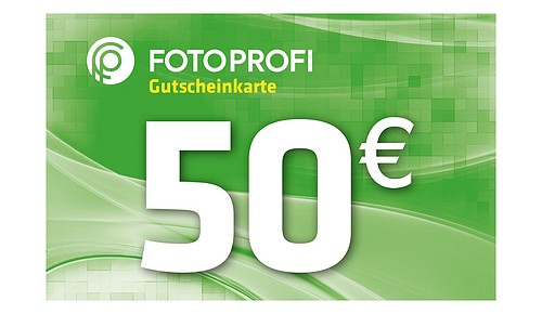 Fotoprofi Gutscheinkarte 50,00 Euro - 1