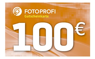 Fotoprofi Gutscheinkarte 100,00 Euro