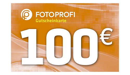Fotoprofi Gutscheinkarte 100,00 Euro - 1