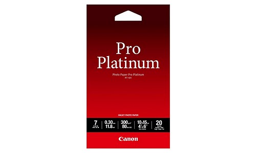 Canon Platinum 10x15 Fotopapier 20 Blatt 300g/m²