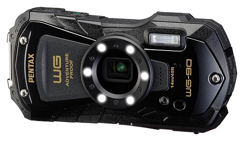 Pentax WG-90 schwarz Digitalkamera - 1
