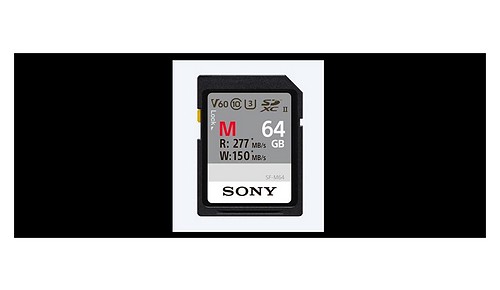 Sony SD 64 GB Serie-M UHS-II (277/150) - 1