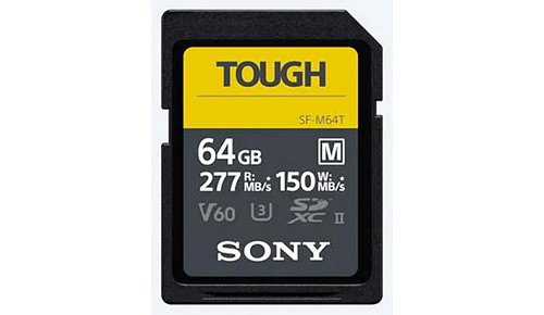 Sony SD 64 GB Serie-M Tough UHS-II (277/150) - 1