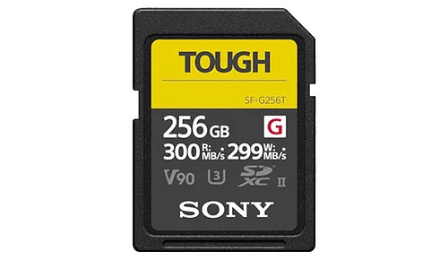 Sony SDXC 256GB Serie-G Tough UHS-II (300/299) - 1