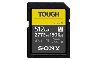Sony SDXC 512GB Serie-M Tough UHS-II (277/150)