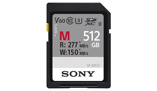 Sony SD 512 GB Serie-M UHS-II (277/150) - 1