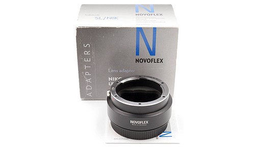 Gebraucht, Novoflex Adap. Nikon E (AF) an Leica SL - 1