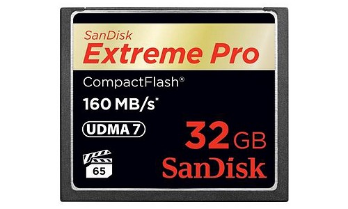 SanDisk CF 32 GB ExtremePro (160/90)