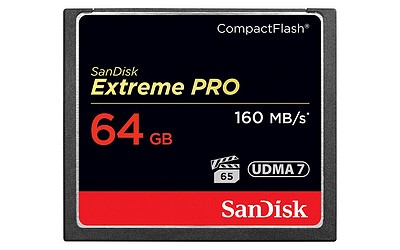 SanDisk CF 64 GB ExtremePro (160/90)