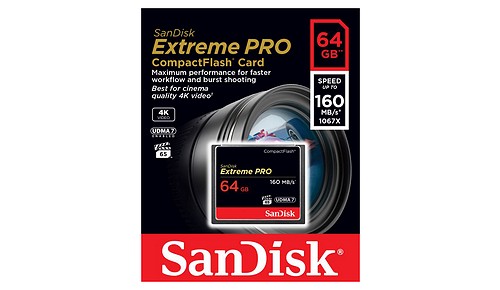 SanDisk CF 64 GB ExtremePro (160/90) - 2