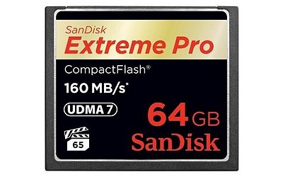 SanDisk CF 64 GB ExtremePro (160/90)